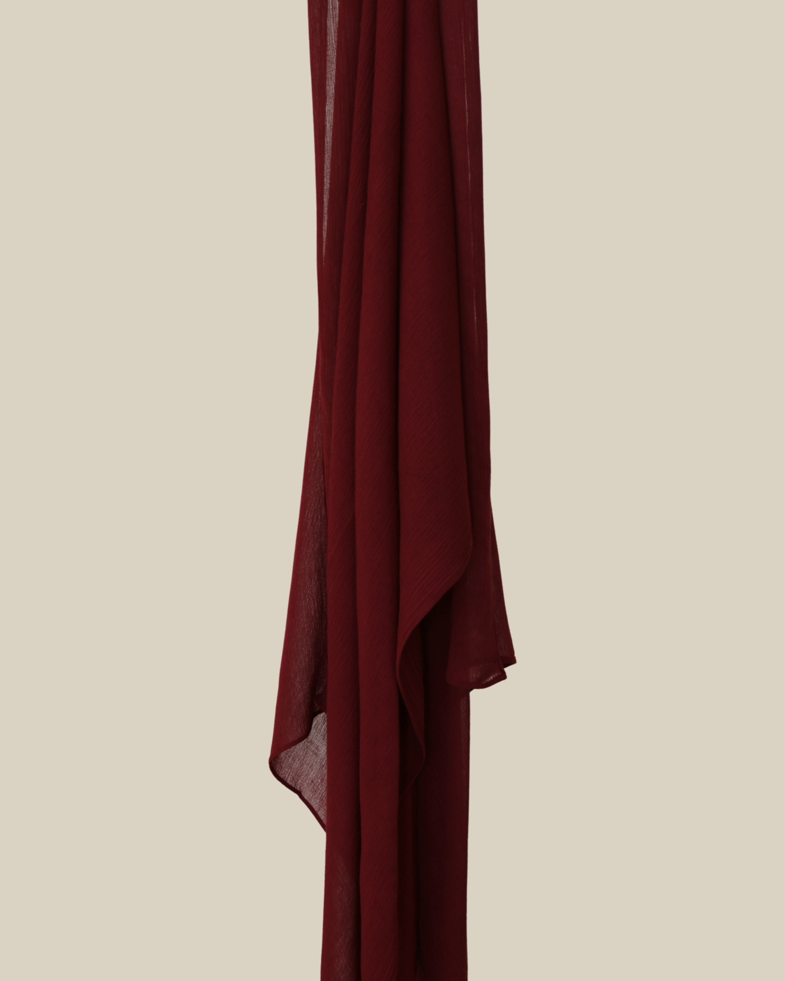 Cherry Rayon Hijab Tassel Free