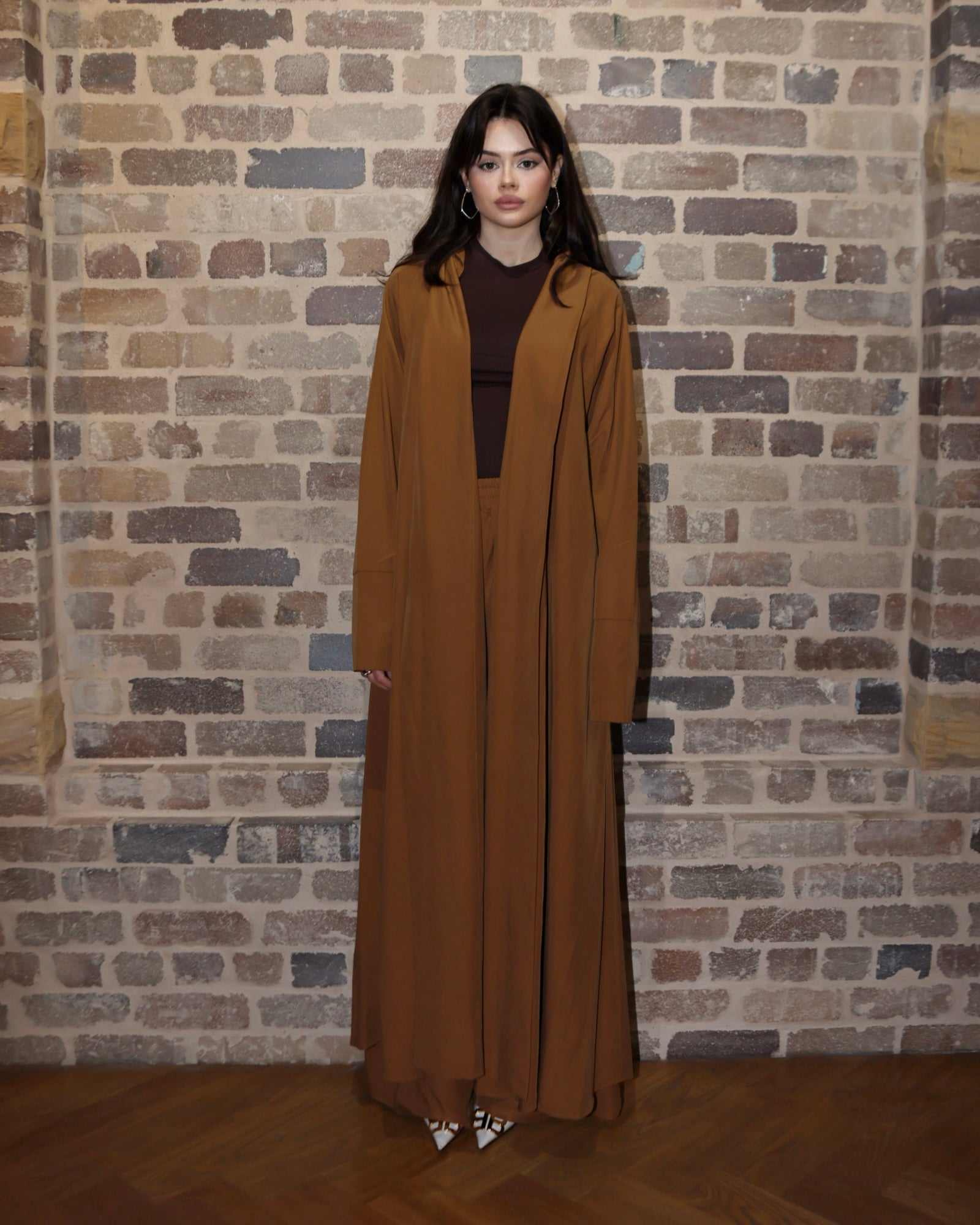 The Ember Hood Copper Brown