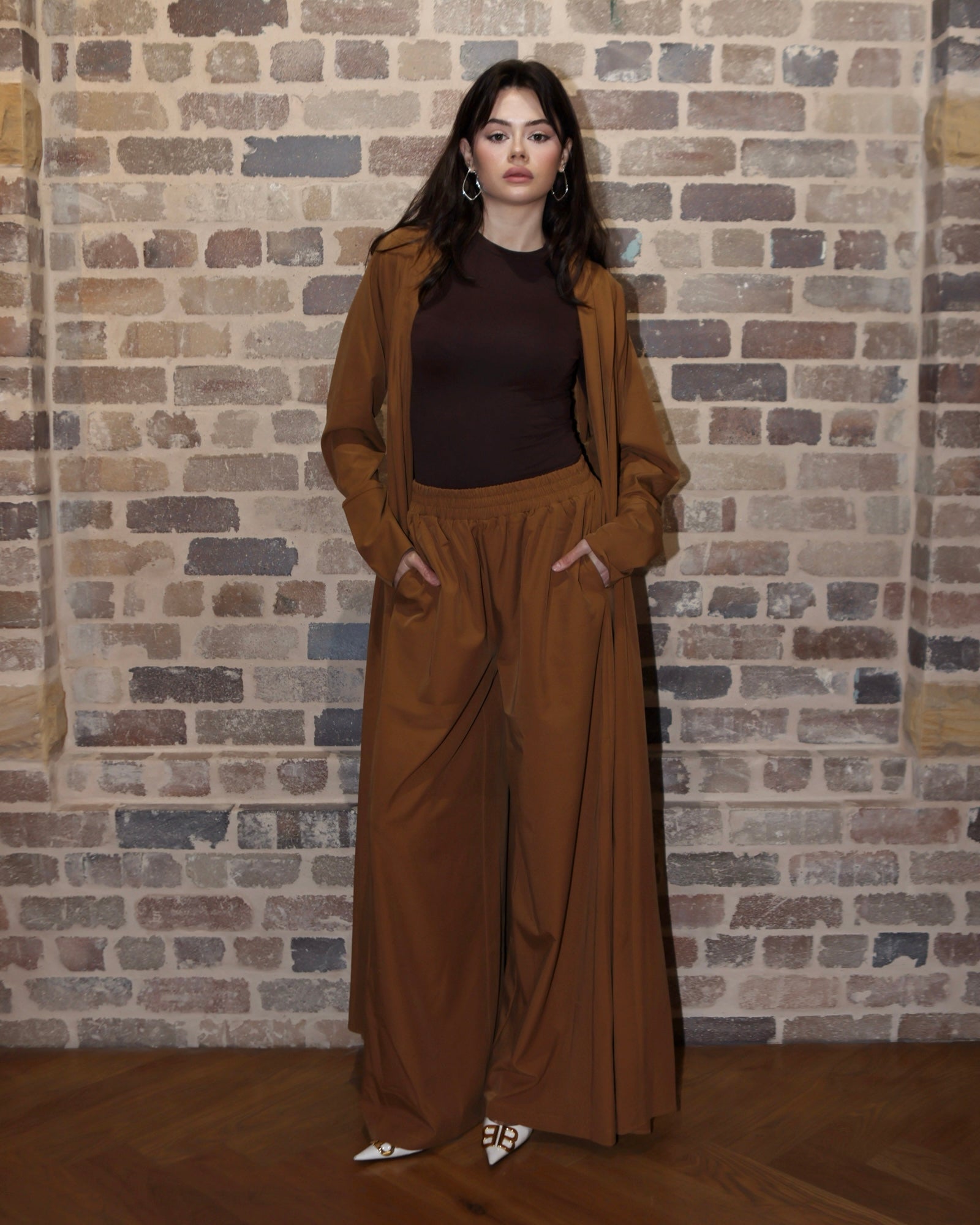 The Ember Hood Copper Brown