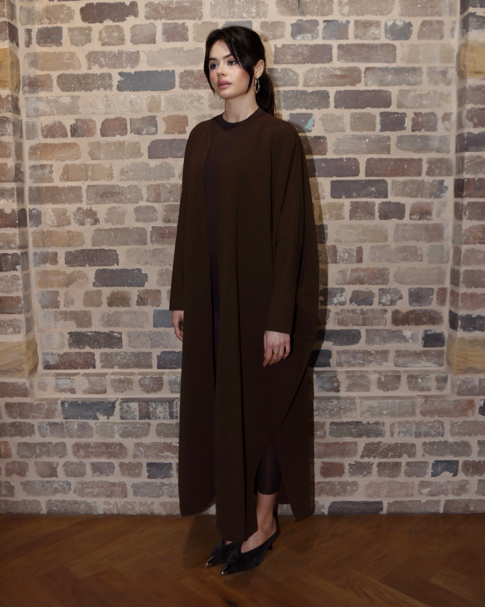 The Aura Cape Chocolate