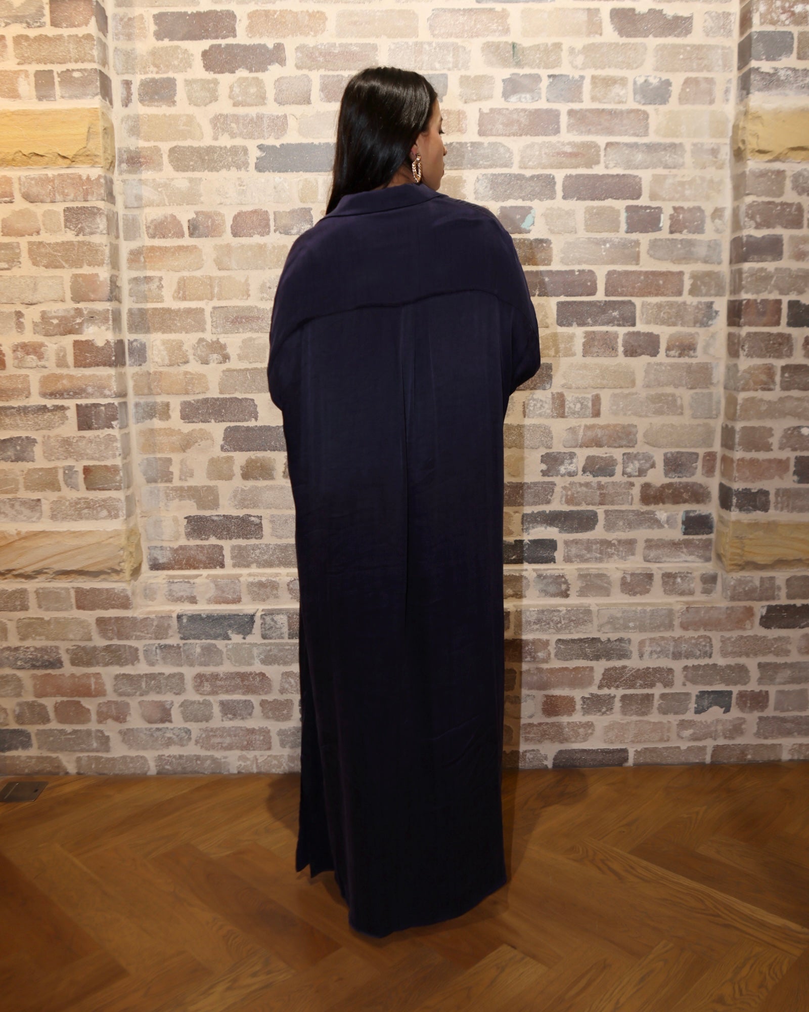 Classic Shirt Dress Navy