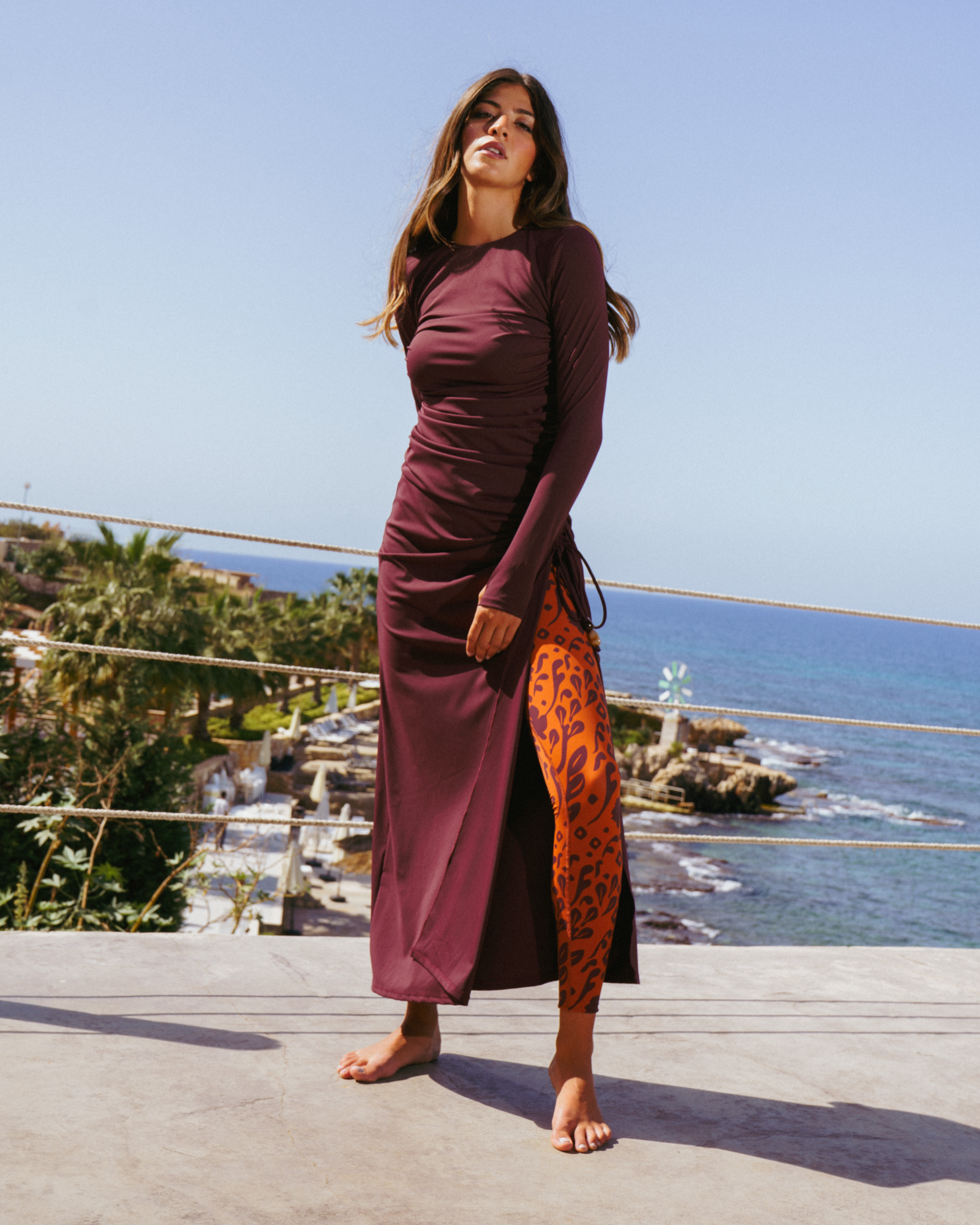 Lina Swim Leggings Print