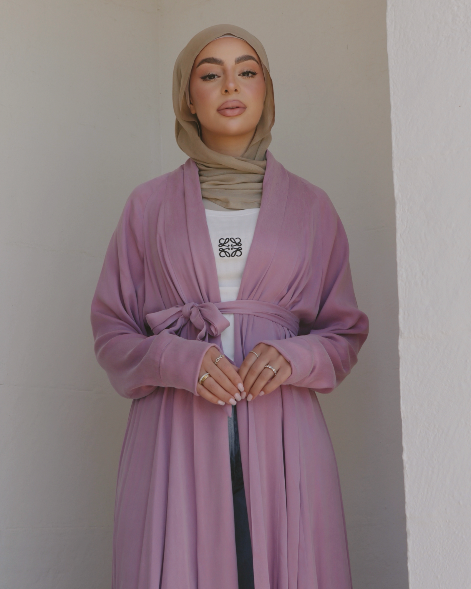 Soléa Wrap Dress Purple