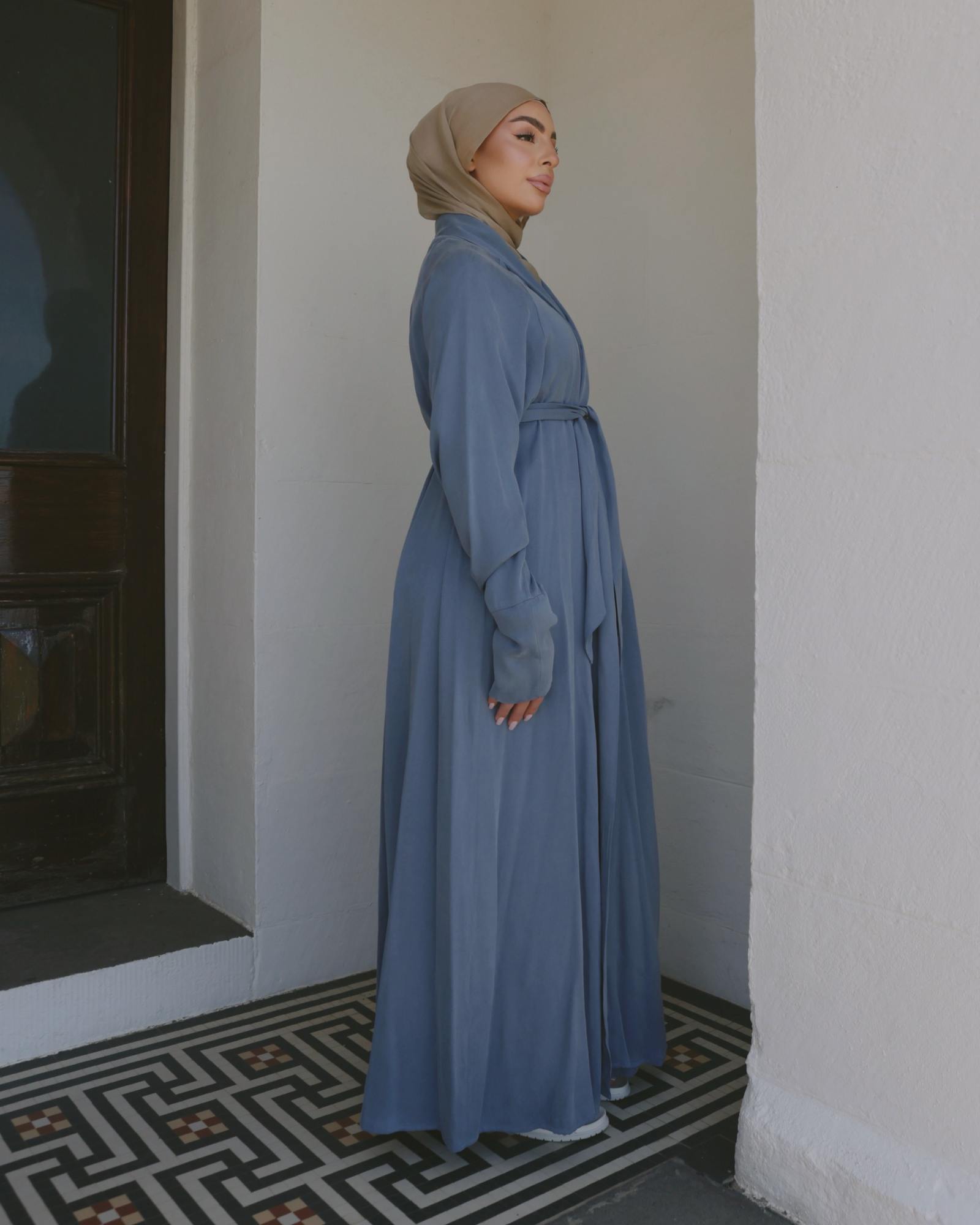 Soléa Wrap Dress Blue