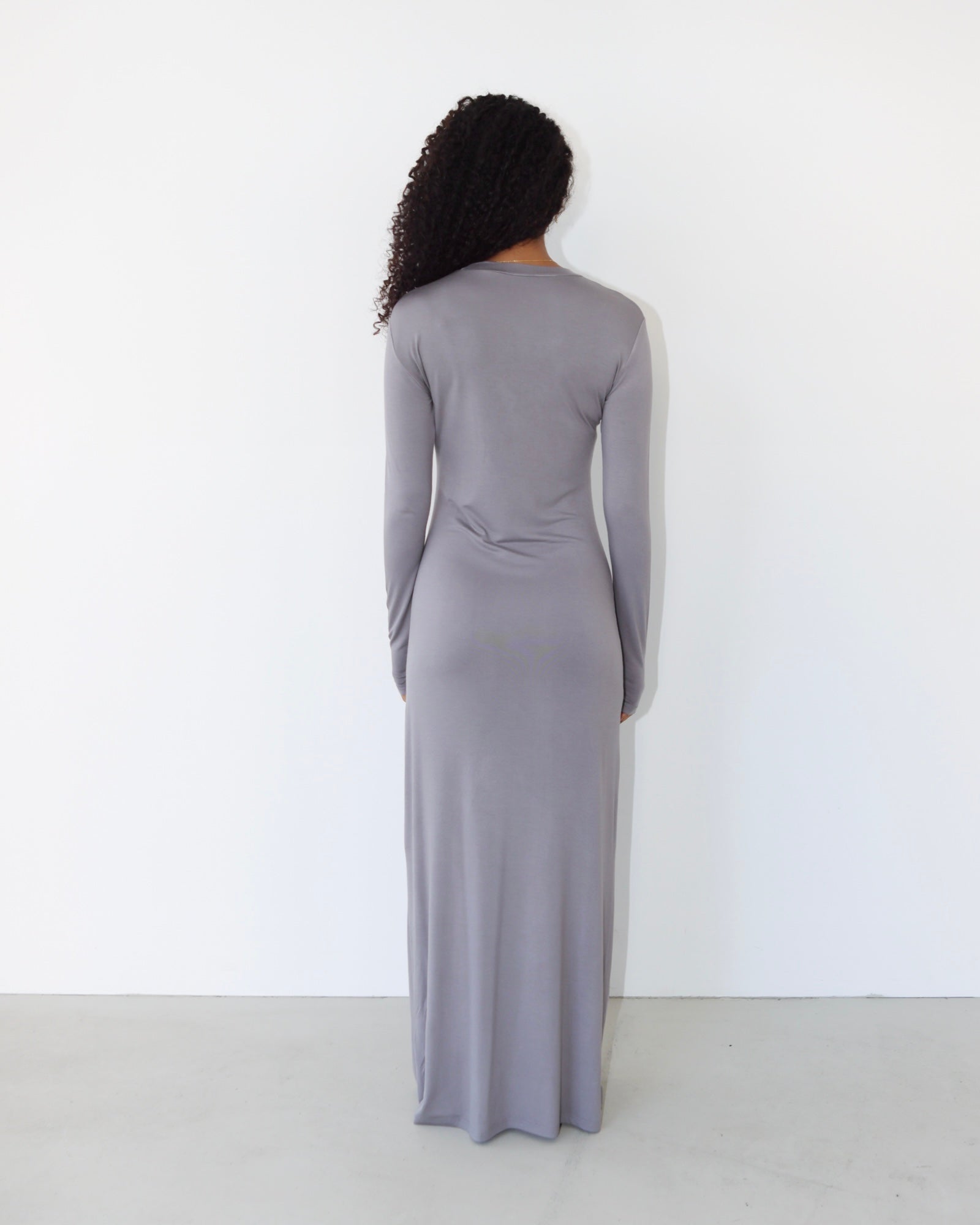 Grey Slip Dress
