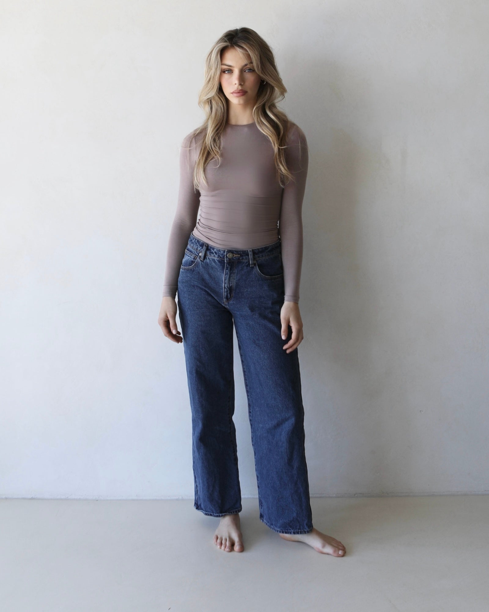 Rosy Nude Double layer Body Top
