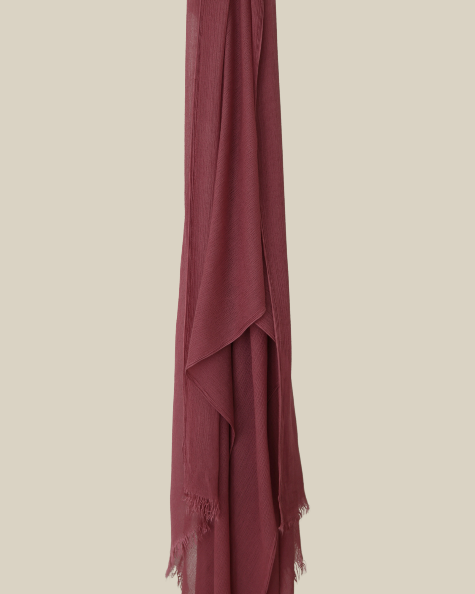 Raspberry Rayon Hijab