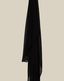 Midnight Rayon Hijab Tassel Free