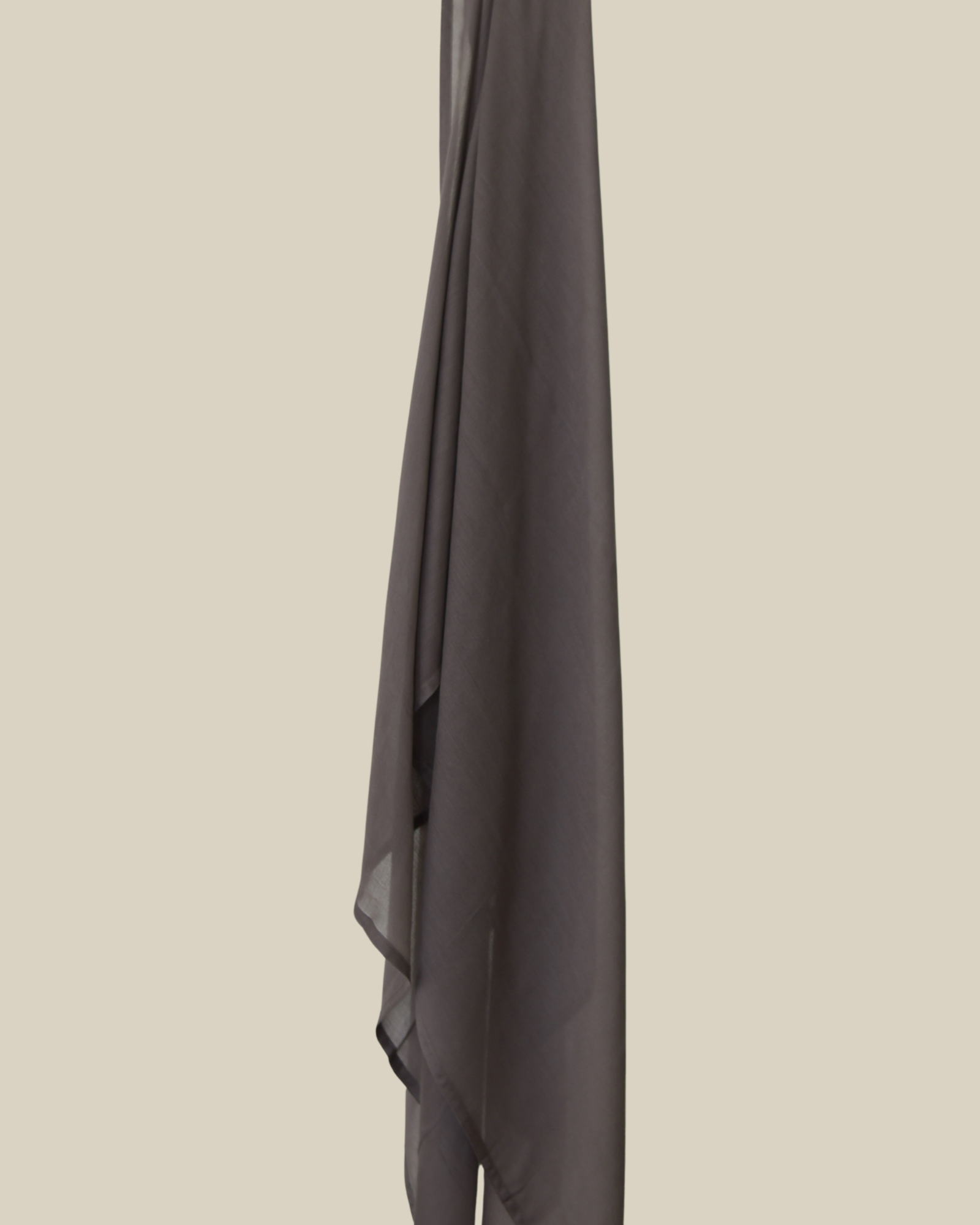 Grey Cotton Hijab