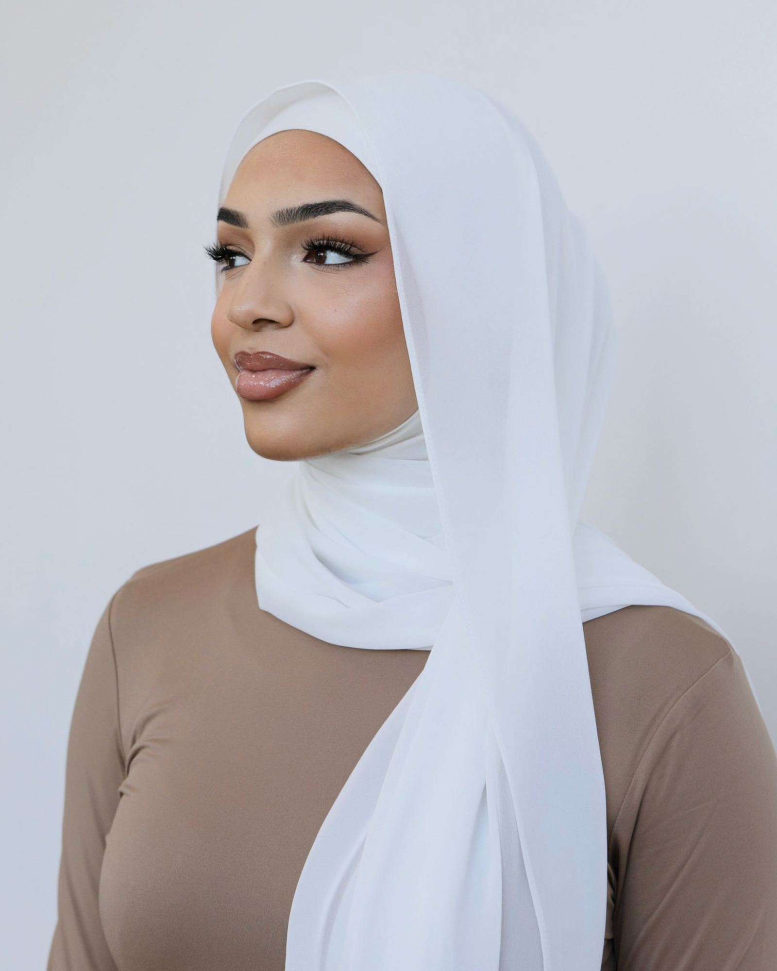 Vanilla Chiffon Hijab