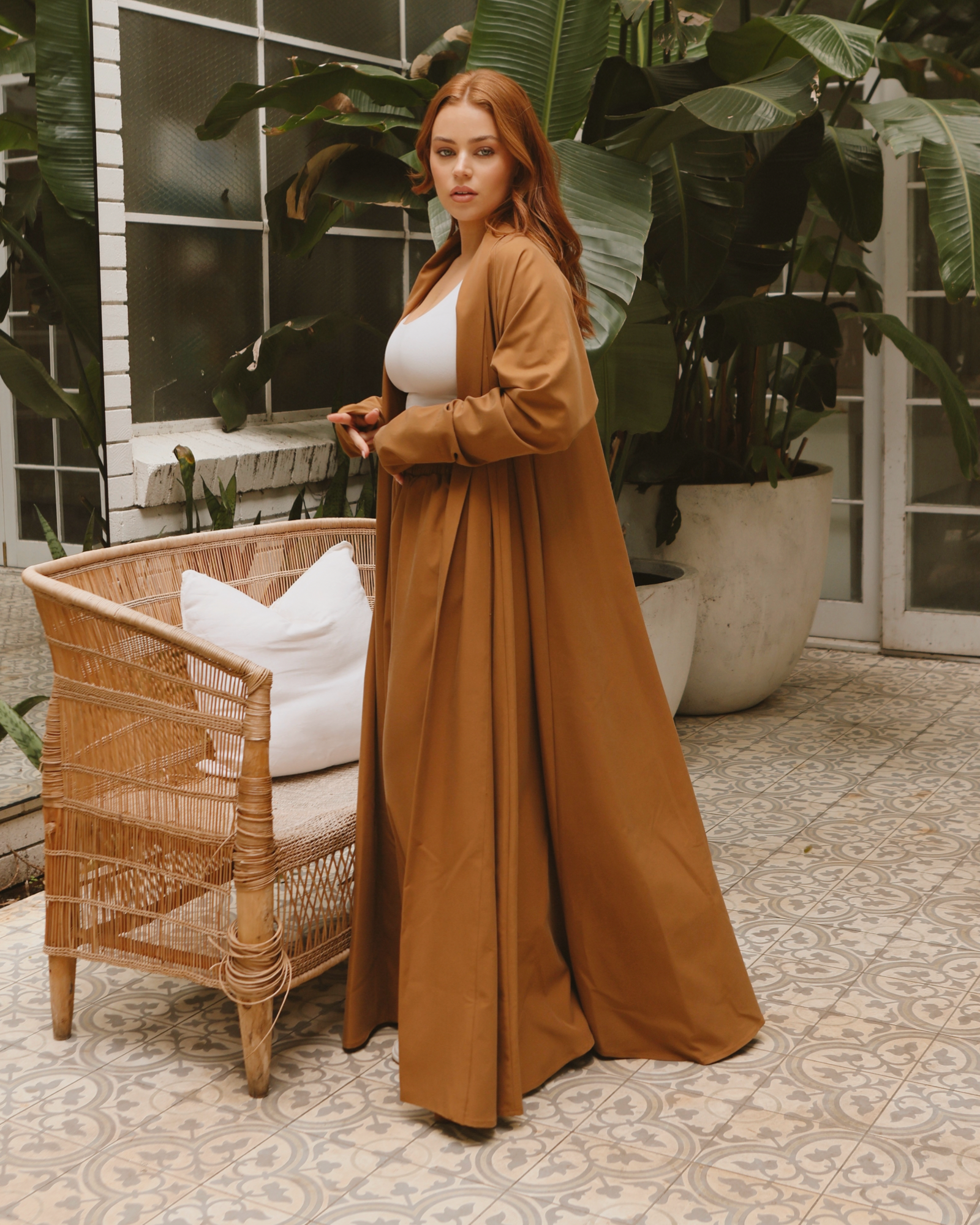 The Ember Hood Copper Brown