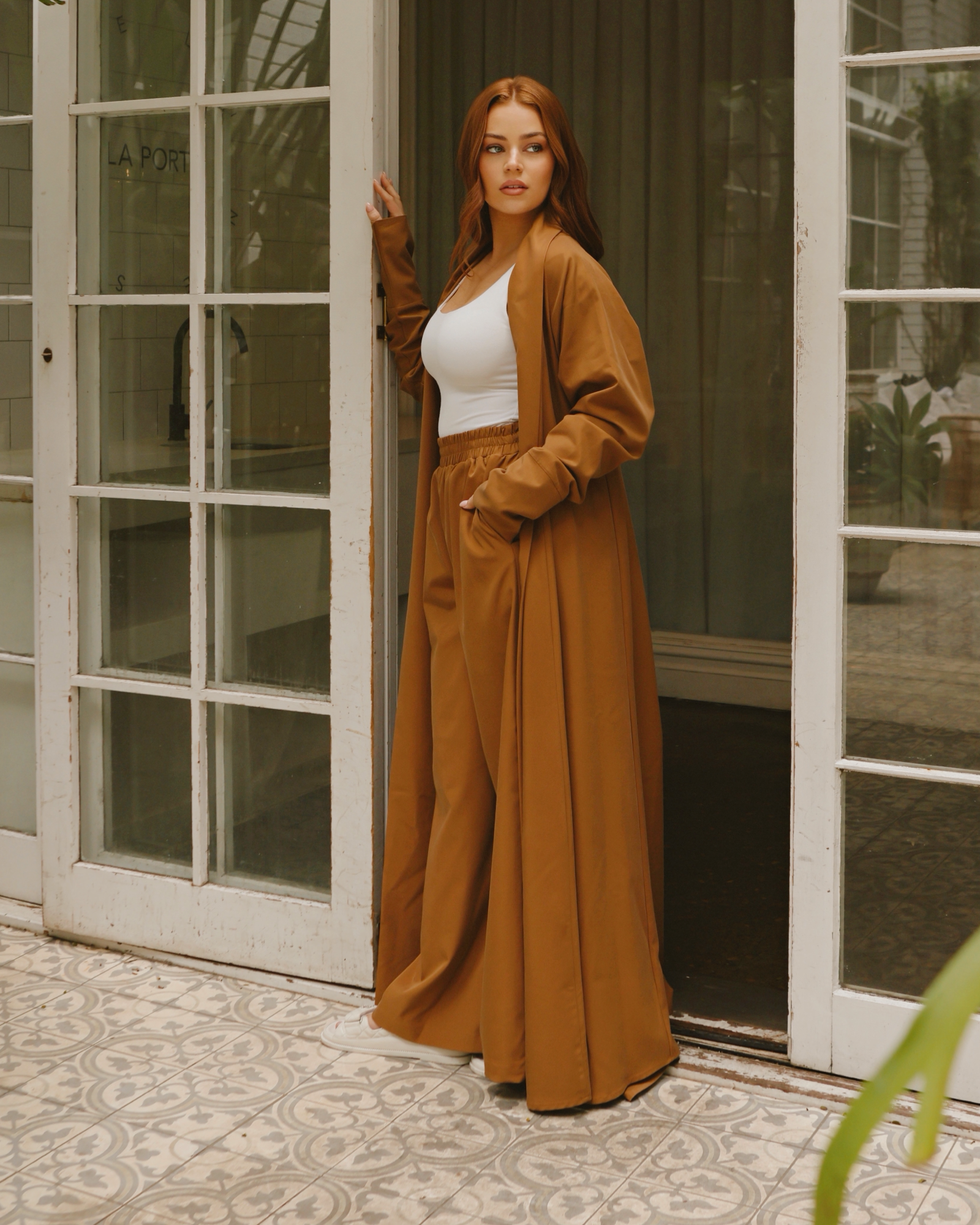 The Ember Hood Copper Brown