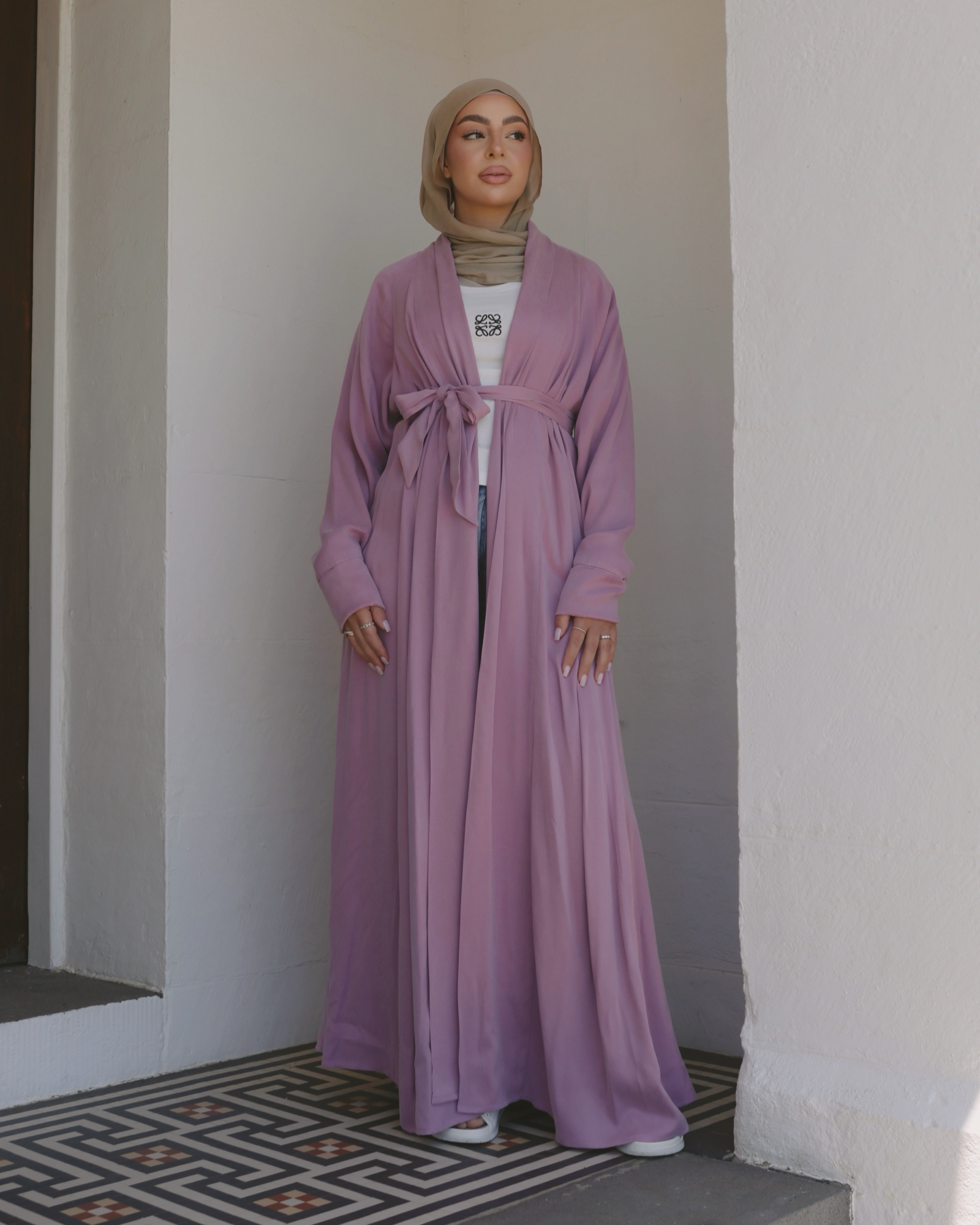 Soléa Wrap Dress Purple