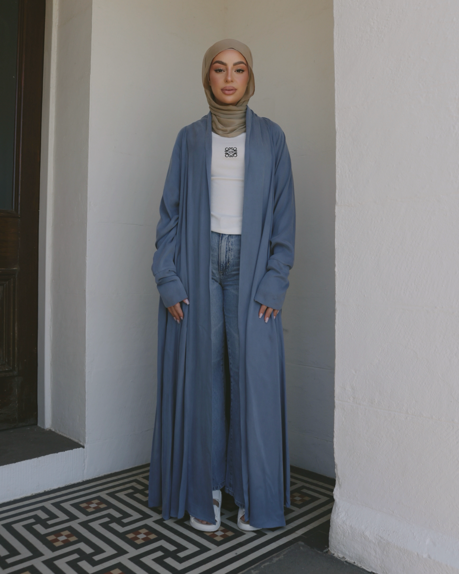 Soléa Wrap Dress Blue