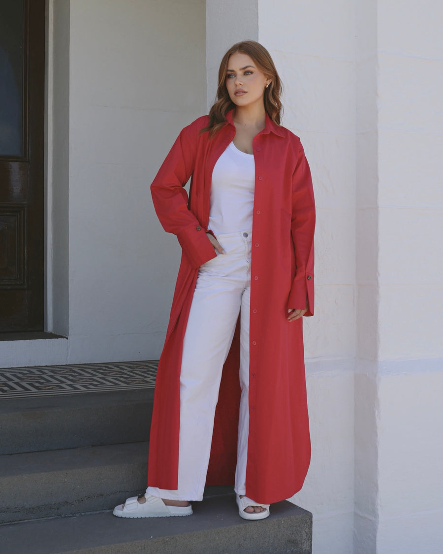 Aria Shirt Red
