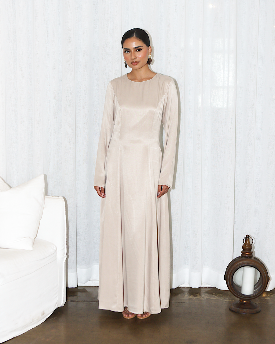 Luna Dress Pearl