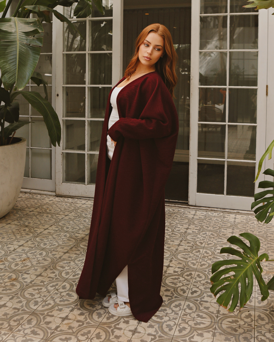 The Aura Cape Red