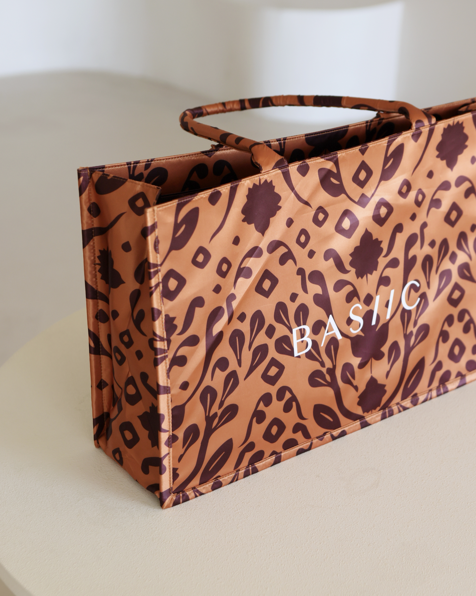 The Solara Satin Beach Bag