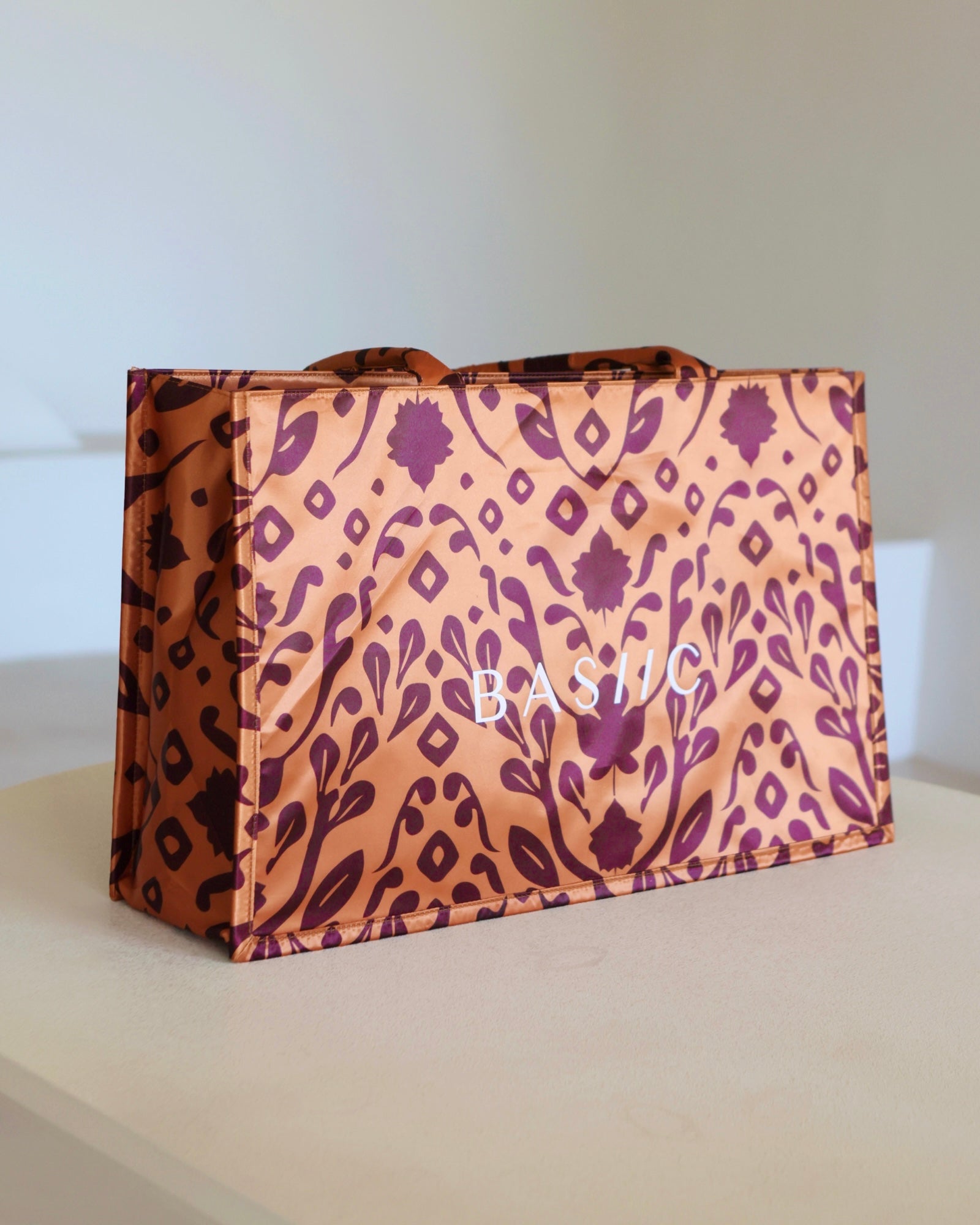 The Solara Satin Beach Bag